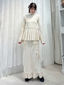 ribbon ribbonリブロングスカート｜メリージェニー（merry jenny）公式