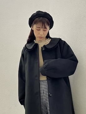 nanakaさん（レディース・163cm）の冬コーディネート