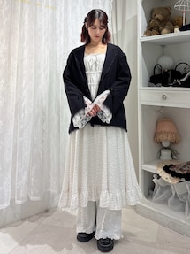 lace slit ribbon jacket｜メリージェニー（merry jenny）公式通販