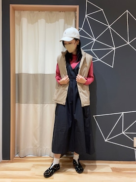 「Samansa Mos2 blue」｜「アイテム（パンプス）」を使った、sm2kbmjさん（レディース・159cm）の秋コーディネート