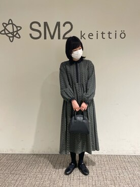 「Samansa Mos2 blue」｜「アイテム（その他シューズ）」を使った、sm2kbmjさん（レディース・159cm）の春コーディネート