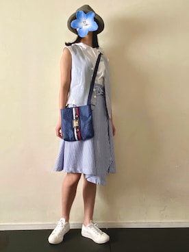 「お兄ちゃんの服」｜mamemamefashionさん（レディース・172cm）の春コーディネート