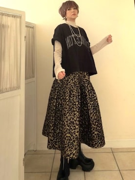 「アイテム（シューズ）」を使った、amichanさん（レディース・161cm・50代）の冬コーディネート