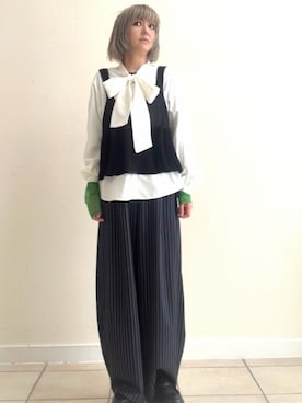 amichanさん（レディース・161cm）の秋コーディネート