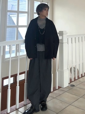 「アイテム（セットアップ）」を使った、amichanさん（レディース・161cm・50代）の秋コーディネート
