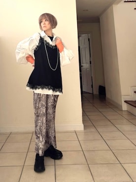 「EVOL（イーボル）のアイテム（シューズ）」を使った、amichanさん（レディース・161cm）の春コーディネート