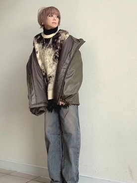 amichanさん（レディース・161cm）の冬コーディネート