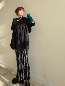 「アイテム（シューズ）」を使った、amichanさん（レディース・161cm・50代）の冬コーディネート