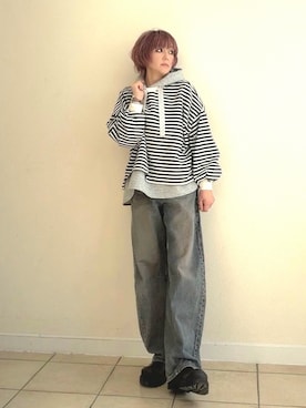 「WEGO（ウィゴー）のアイテム」を使った、amichanさん（レディース・161cm）の冬コーディネート