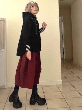 amichanさん（レディース・161cm）の冬コーディネート