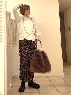 amichanさん(レディース・161cm)の冬コーディネート