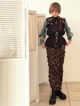 amichanさん(レディース・161cm)の冬コーディネート