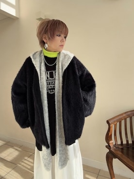 「アイテム（ジャケット/アウター）」を使った、amichanさん（レディース・161cm・50代）の秋コーディネート