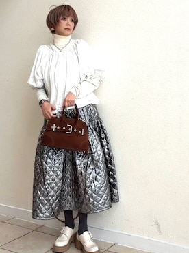 amichanさん（レディース・161cm）の冬コーディネート