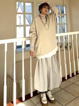 amichanさん（レディース・161cm・50代）の秋コーディネート
