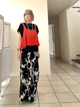 「OPAQUE.CLIP（オペークドットクリップ）のアイテム」を使った、amichanさん（レディース・161cm）の夏コーディネート