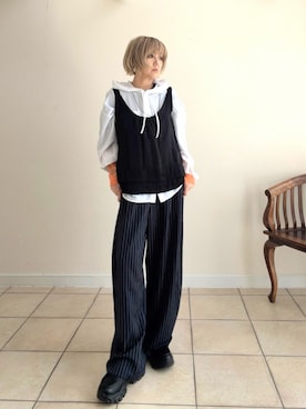 「LEPSIM（レプシィム）のアイテム」を使った、amichanさん（レディース・161cm）の春コーディネート