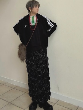 「アイテム（ブーツ）」を使った、amichanさん（レディース・161cm・50代）の秋コーディネート