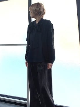 「H&M（エイチ・アンド・エム）のアイテム」を使った、amichanさん（レディース・161cm）の冬コーディネート