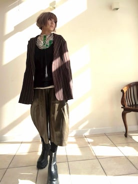 「ROSE BUD（ローズバッド）のアイテム」を使った、amichanさん（レディース・161cm）の秋コーディネート