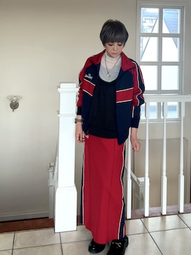 「アイテム（その他アウター）」を使った、amichanさん（レディース・161cm）の秋コーディネート