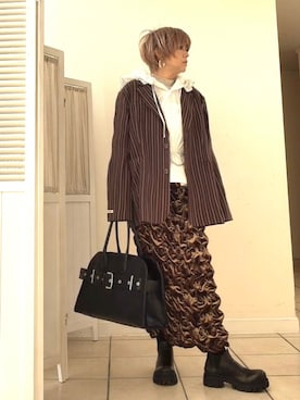 amichanさん(レディース・161cm)の冬コーディネート