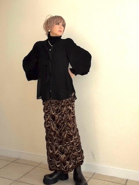 amichanさん(レディース・161cm)の冬コーディネート