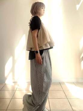 「Java（ジャバ）のアイテム」を使った、amichanさん（レディース・161cm）の夏コーディネート