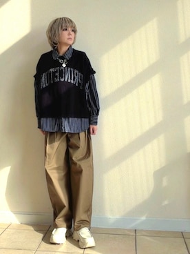 amichanさん（レディース・161cm）の春コーディネート