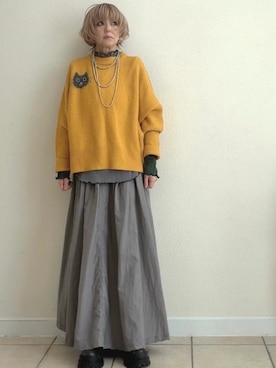 amichanさん（レディース・161cm）の春コーディネート