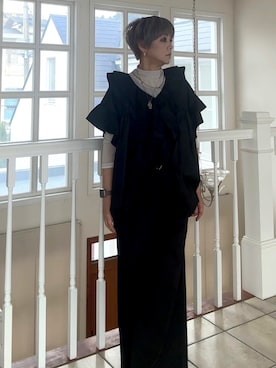 「アイテム（シャツ/ブラウス）」を使った、amichanさん（レディース・161cm・50代）の秋コーディネート