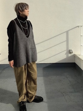 amichanさん（レディース・161cm・50代）の秋コーディネート