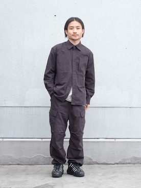 Yuki Matoba さん(メンズ・161cm)の春コーディネート