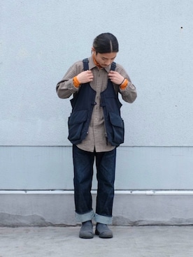 Yuki Matoba さん（メンズ・161cm）の春コーディネート