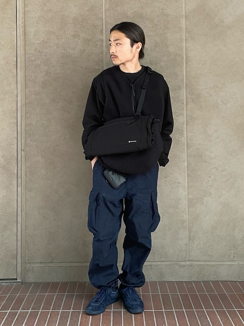 美品 スノーピーク ウール ボア ハーフジップ ベスト メンズ 日本製 L snow peak ベスト ジレ Thermal Boa Fleece Vest メンズ