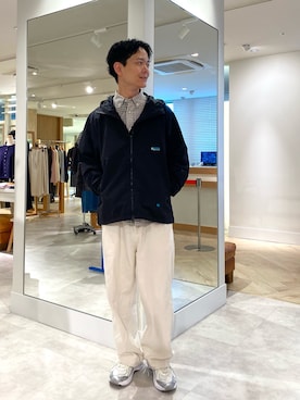 「Franklin Climbing（フランクリンクライミング）の【Franklin Climbing】マウンテンジャケット（ブルゾン）」を使った、fukagawaさん（メンズ・170cm）の秋コーディネート