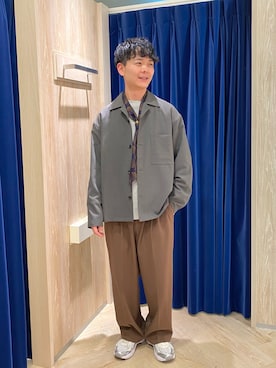 fukagawaさん（メンズ・170cm）の春コーディネート