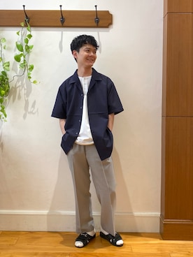 「夏服」｜fukagawaさん（メンズ・170cm・30代）の夏コーディネート
