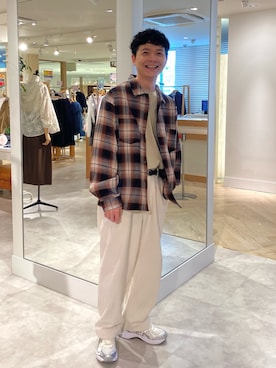 「Eddie Bauer（エディーバウアー）のアイテム」を使った、fukagawaさん（メンズ・170cm・30代）の秋コーディネート