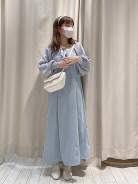 chinamiさん（レディース・152cm）の冬コーディネート