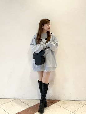 chinamiさん（レディース・152cm）の冬コーディネート