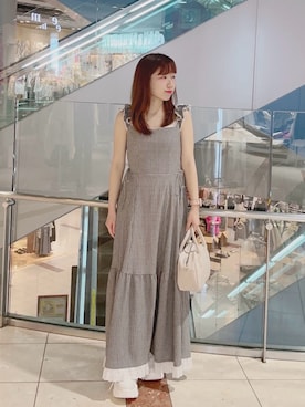 「レディースファッション」｜chinamiさん（レディース・152cm）の春コーディネート