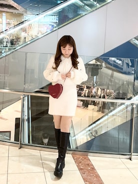 chinamiさん（レディース・152cm）の冬コーディネート