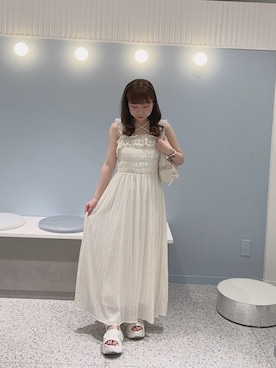 「OLIVE des OLIVE（オリーブデオリーブ）のアイテム」を使った、chinamiさん（骨格ウェーブ・レディース・152cm）の春コーディネート
