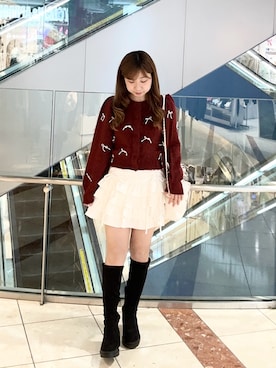 chinamiさん（レディース・152cm）の冬コーディネート