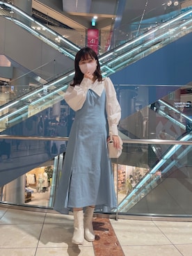 chinamiさん（レディース・152cm）の冬コーディネート