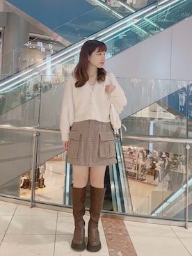 「アイテム（その他シューズ）」を使った、chinamiさん（レディース・152cm・20代）の秋コーディネート