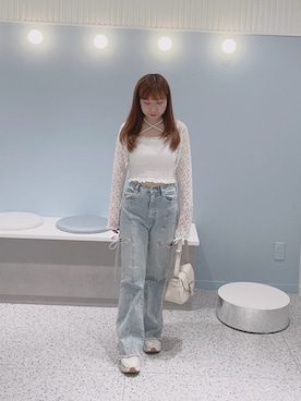 「アイテム（アンサンブル）」を使った、chinamiさん（レディース・152cm）の夏コーディネート