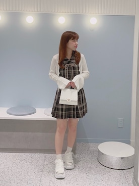 「OLIVE des OLIVE（オリーブデオリーブ）のアイテム」を使った、chinamiさん（骨格ウェーブ・レディース・152cm）の夏コーディネート