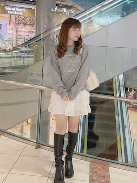 chinamiさん（レディース・152cm）の冬コーディネート